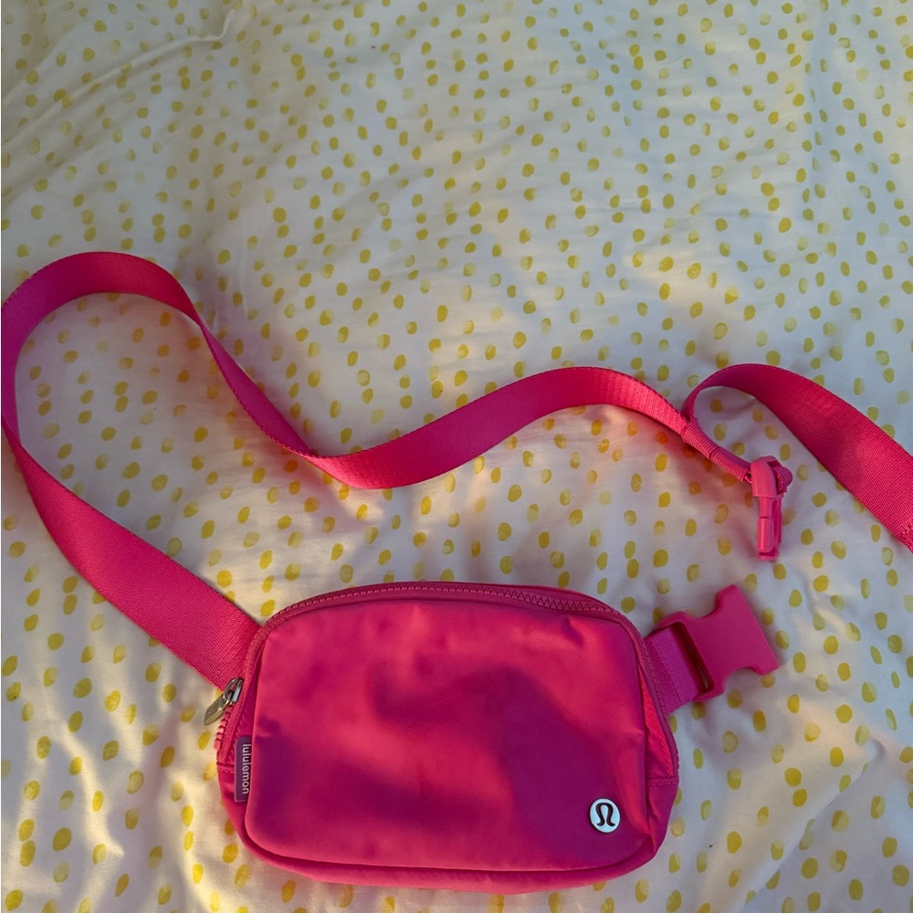 lululemon athletica Pink Belt Bag